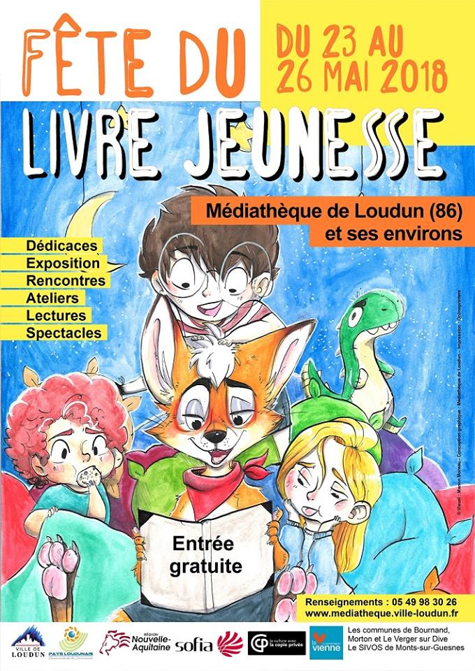 LoudunTerroirs's tweet photo. Fête du livre jeunesse, c'est jusqu'au 26 juin à la médiathèque de Loudun. https://t.co/591Gi95Q8v