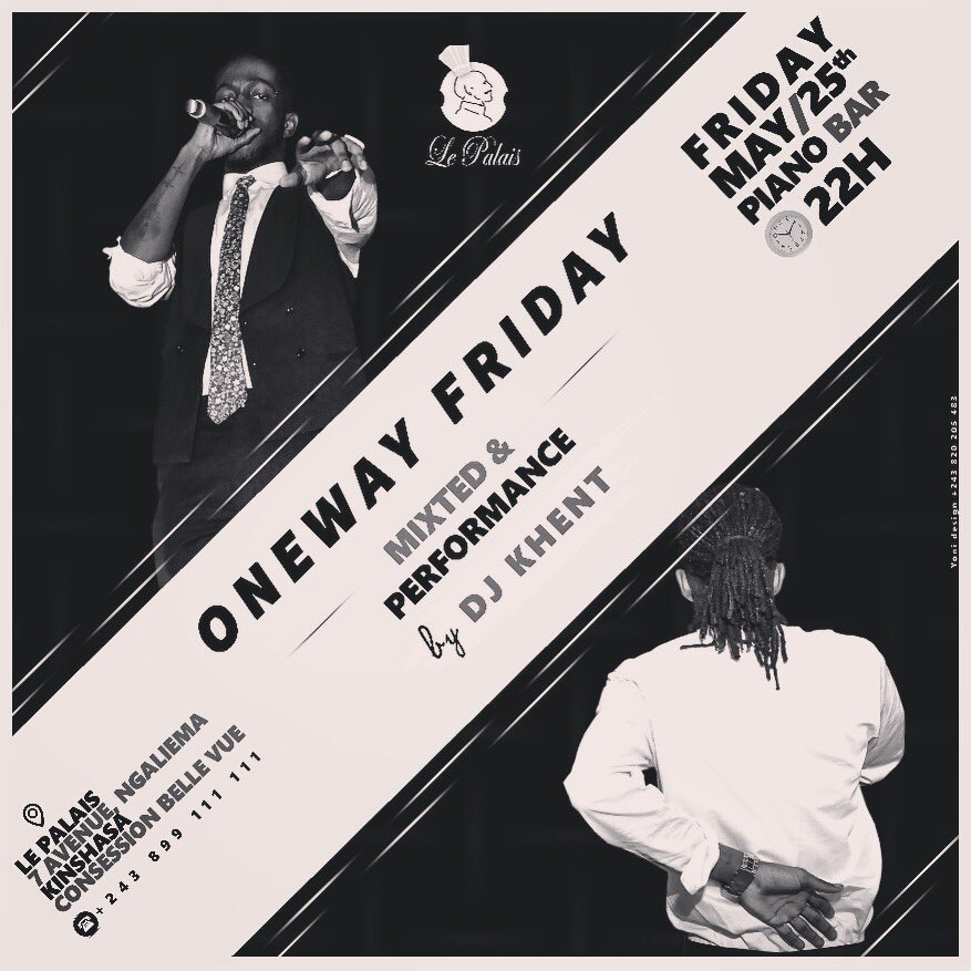 dj_khent's tweet photo. @ONEWAYFRIDAY
Un Vendredi ChiLL, Un Vendredi Différent, Un Vendredi Dj KHenT au Patines toutes la soirée , Un Voyage Musical Au Passé, Au Présent et au Future Simple...👌
F@llow Me ⬇️
#Vendredi25Mai
#LePalais
#PianoBar
#Djkhent
#Mixted&Performance https://t.co/xc41Xoct56