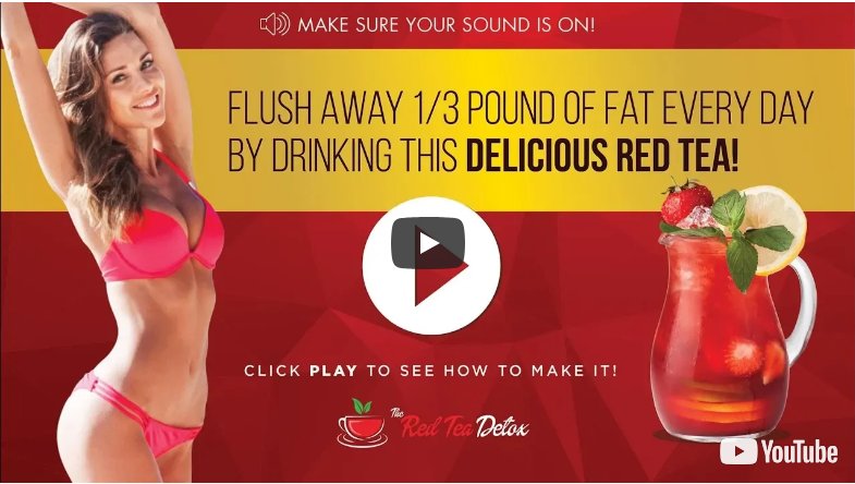 clickmeterlink.com/ce5b The Red Tea Detox is a brand-new cleansing program that detoxifies the body and sheds pounds quickly and safely. It allows almost anyone to lose 14lbs in just a matter of weeks.