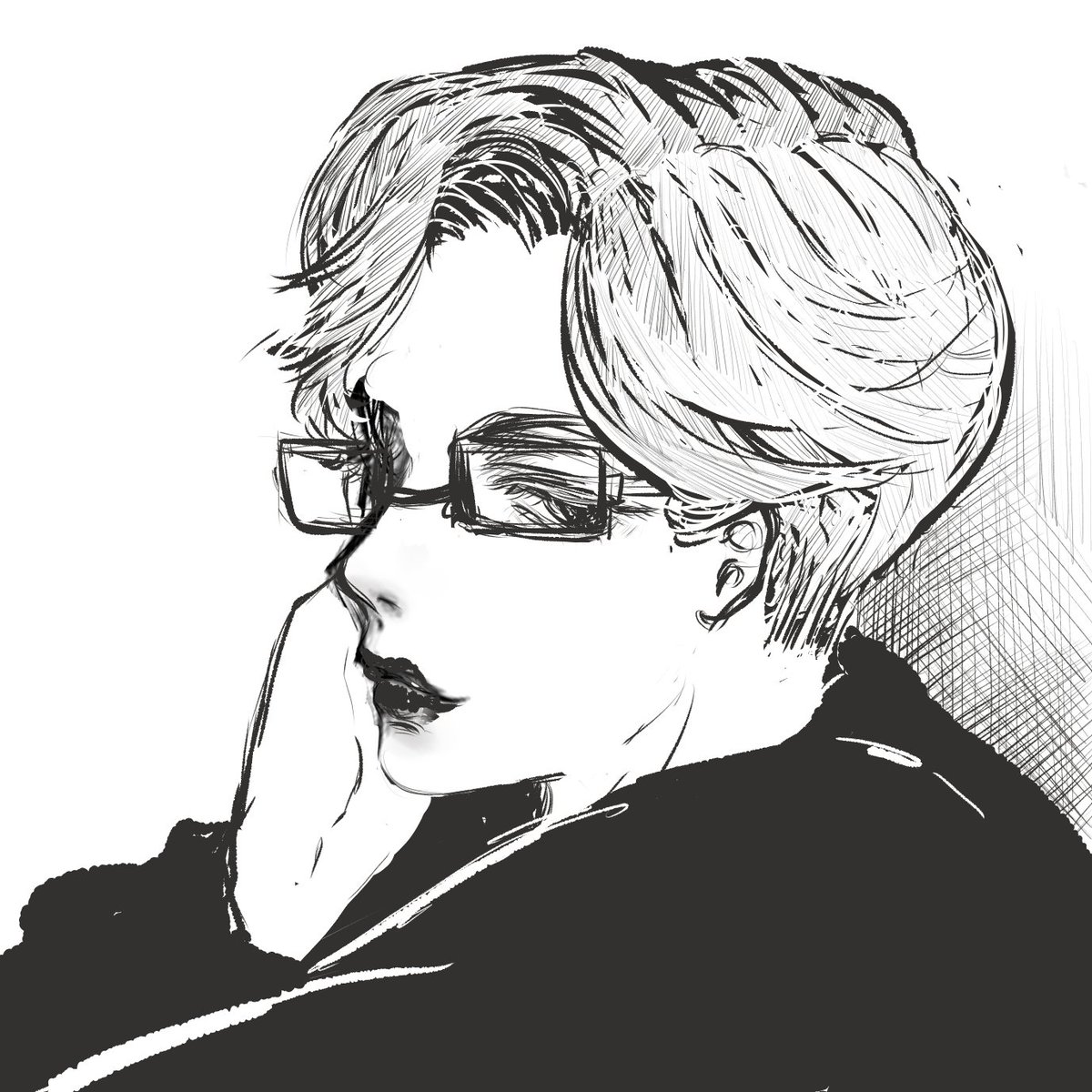 HarryBG6's tweet photo. (นั่งเงียบสงบอยู่มุมหนึ่งของงาน และพยายามแสดงความเคารพด้วยการไม่เผลอหาว) #BTHHomecoming https://t.co/nzuiuVAgji