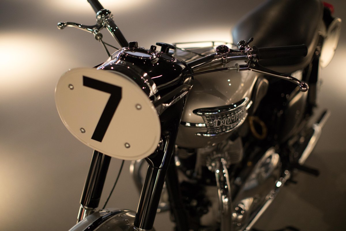 UKTriumph's tweet photo. The #LegendsofBonneville collection runs from now until 31st August 2018, to celebrate the 60th anniversary of the most famous name in motorcycling. 
https://t.co/Nh1Bu2yDI8 
#TriumphOfficial #FortheRide #TriumphExperience https://t.co/7jXdkrWP2f