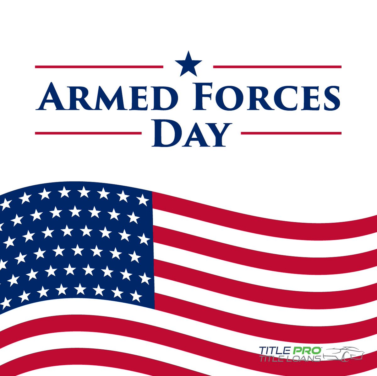 TitleProLoans's tweet photo. Today we recognize Armed Forces Day by honoring all those brave men and women who have served and are serving. #TMXProjectSERV #ArmedForcesDay https://t.co/Rty3ncyPjR