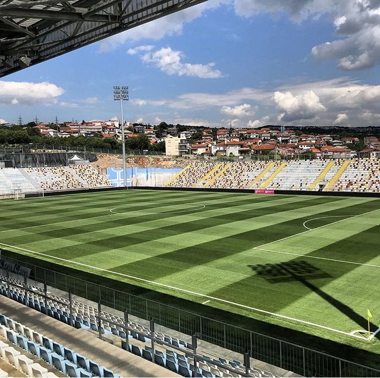 #Rijeka #Croatiabestpitch #Mixto2014 #hybrid compliments to <a href="/zanelli_barbara/">dr. Barbara Zanelli</a> Agronomist and her Staff for the great maintenance this season!