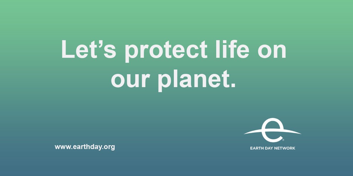 EarthDay tweet picture