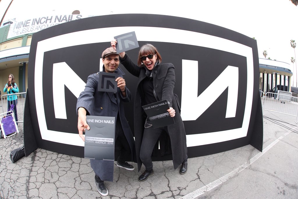 thepalladium's tweet image. COLD &amp;amp; BLACK &amp;amp; INFINITE &amp;amp; PURCHASED 🎫🎫🎫🎫 Who’s here with us today? 🖤 #NINONTOUR