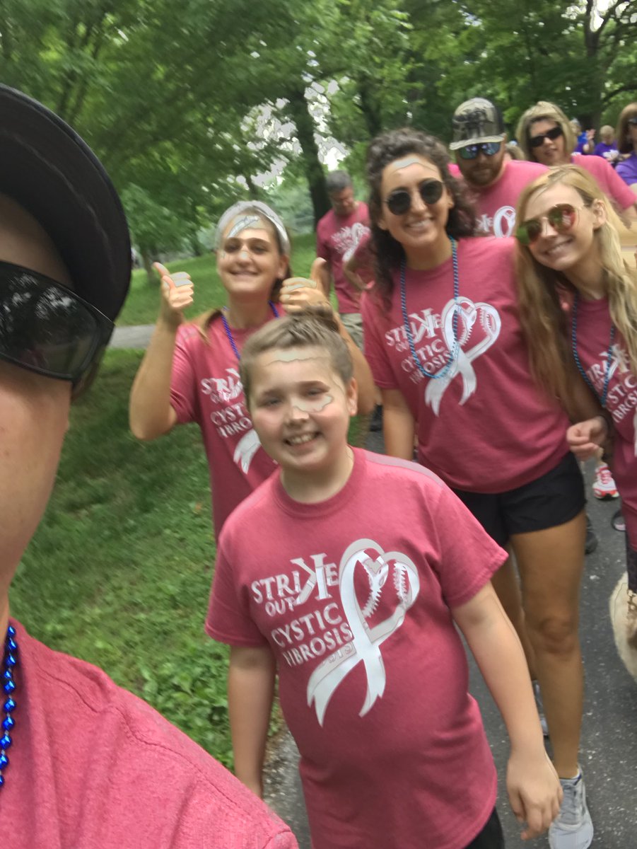 KevinPopeSTL's tweet photo. We stride until CF stands for Cure Found. #greatstrides2018 #30thanniversary @CF_Foundation https://t.co/NHmbMrv8hG