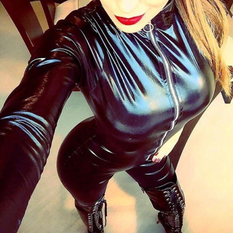 Stockings pawgs latex glasses