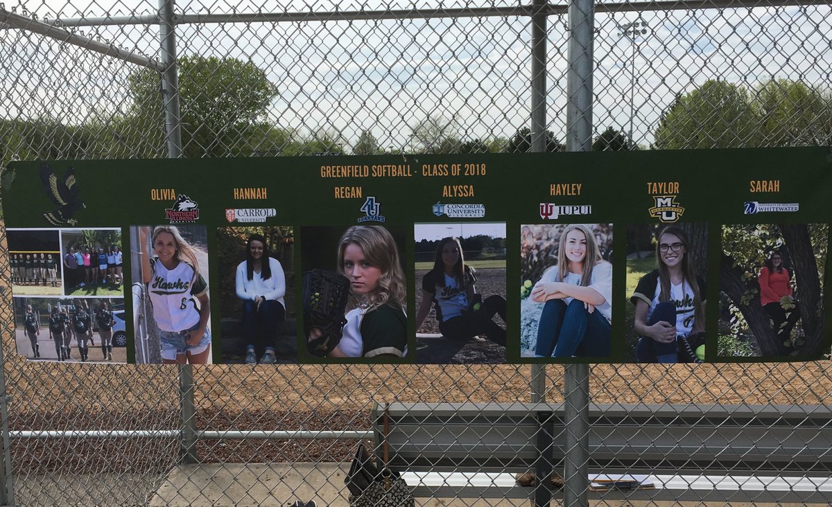 GFieldSoftball's tweet photo. Thank you again to our parents &amp; seniors! We love you!!! https://t.co/V1IrtQpAmX