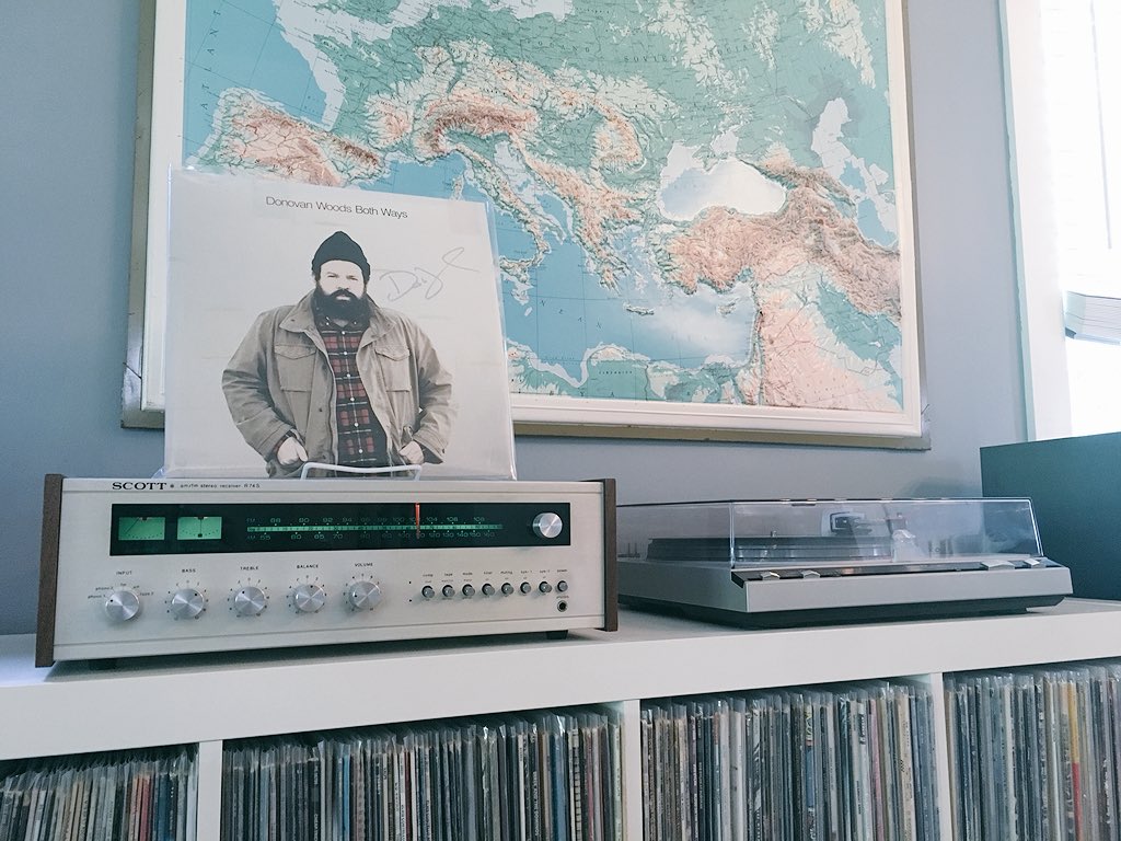 Mahankind's tweet image. Just spending my Saturday crying alone with the new @DonovanWoods record. Told all my friends there’s a Juno award nominee playing in my living room and no one showed up.