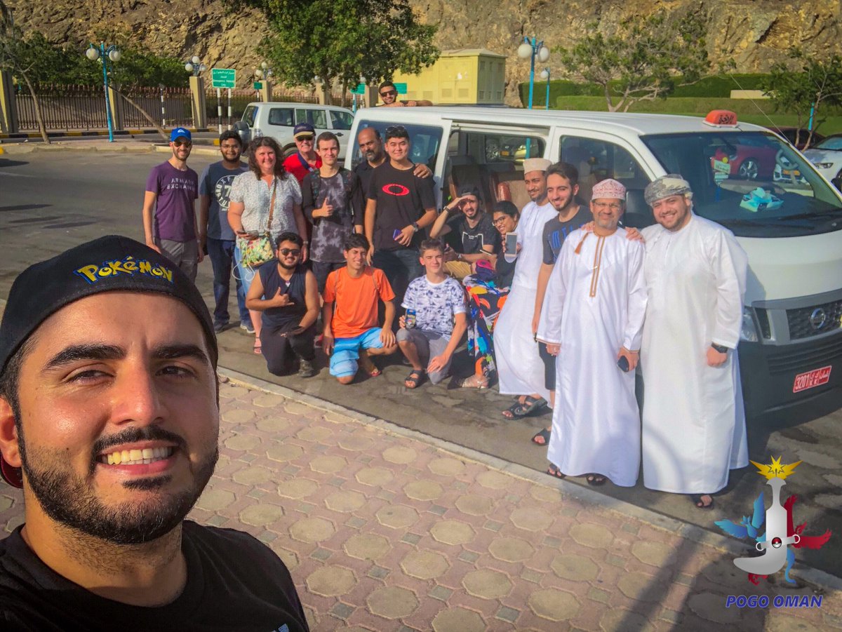 PokemonGoOman's tweet photo. @PokemonGoApp Our @PokemonGoOman community rented a bus and had a great day at the community day https://t.co/UaOjrrlFwd