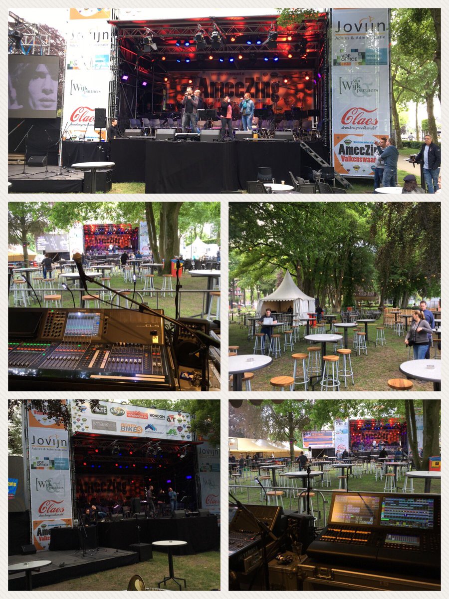 Wij staan klaar #valkenswaard <a href="/Leeuwen_dael/">LeeuwendaelEvenement</a> met techniek van @BazelmansAVR #concertinhetpark