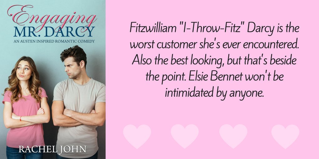 RJohnAuthor's tweet photo. Prepare for fighting and flirting in this contemporary version of Pride and Prejudice as Will Darcy and Elsie Bennet face off. New and only #99cents for a limited time! #JaneAusten #JAFF https://t.co/RALb1TVk6z https://t.co/PSDd7u8sup
