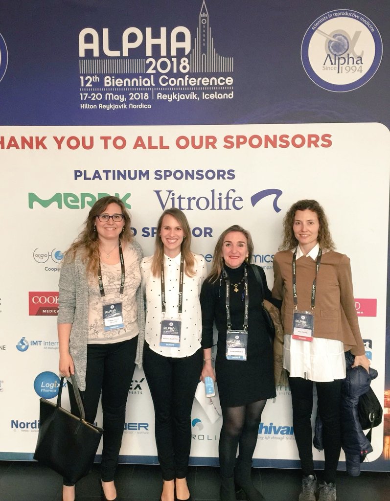 eugin_en's tweet photo. Representing Eugin group at #alpha2018 12th Biennial Conference, Iceland! #embryo #science #AssistedReproduction https://t.co/V85QLjhXR1