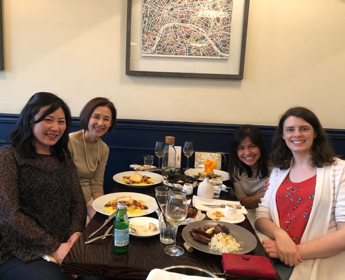 JaneAChae's tweet photo. Dinner with Dr. Junko after her 4-Day Workshop: Interpreting &amp; Translating the Reggio Emilia Approach and Pedagogical Documentation in Reggio Inspired Education.  Thank you for this timely PD @wpaetzold @julesptaylor @anya_pyp @Intl_Chadwick #CIHosts https://t.co/TSNcgdu98I