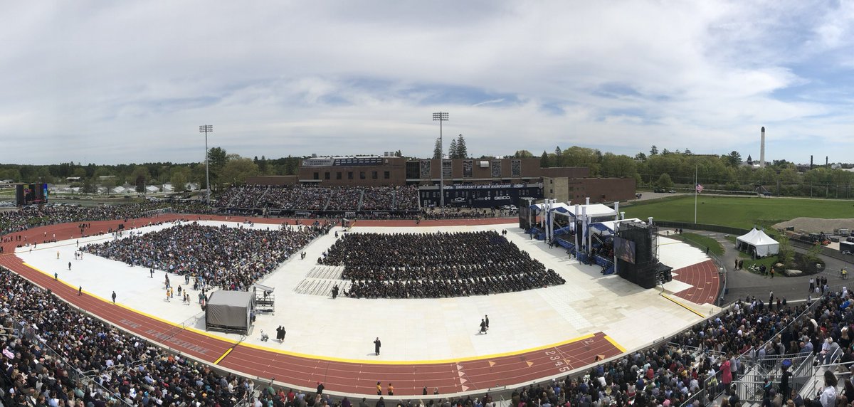 It's a great day to be a Wildcat! #UNH18 🎓