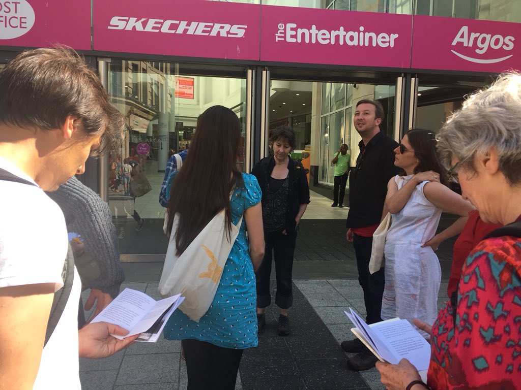 misswandalynn's tweet photo. poetry walk happening now - join us #canalchemy https://t.co/JwRY47aJKC