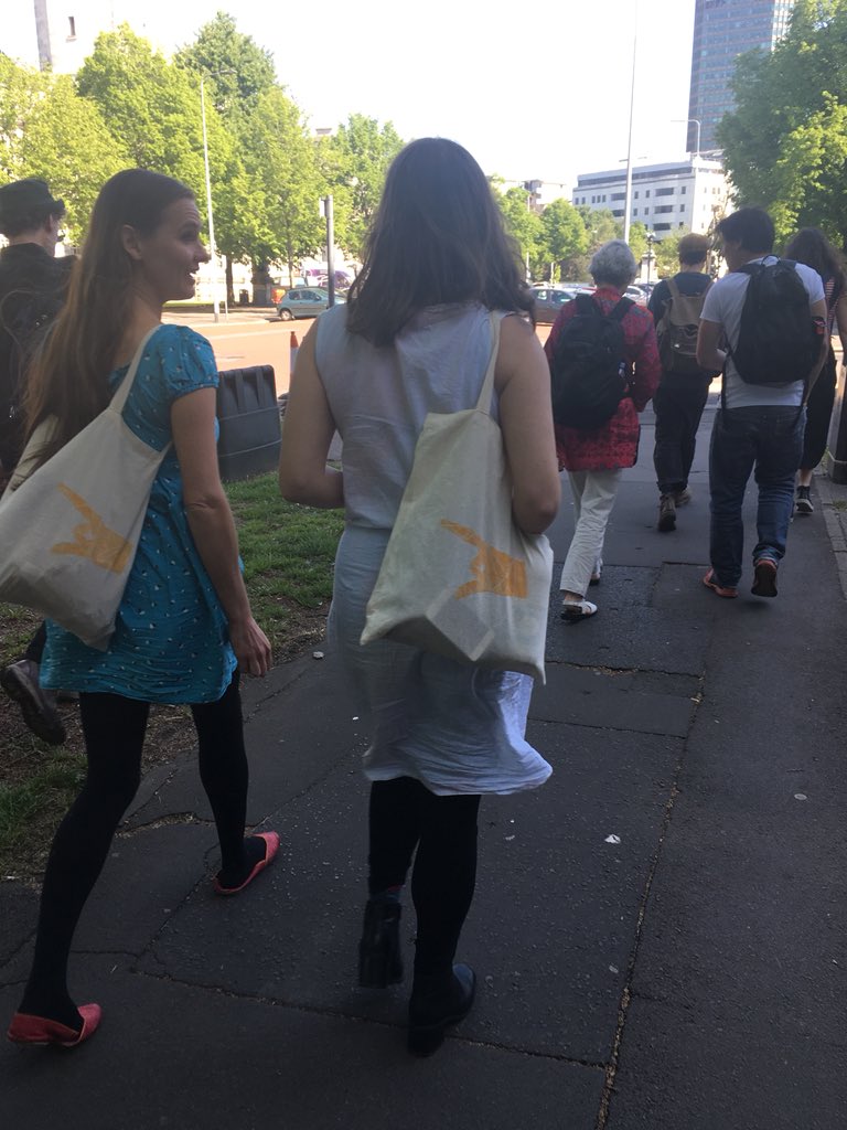 misswandalynn's tweet photo. poetry walk happening now - join us #canalchemy https://t.co/JwRY47aJKC