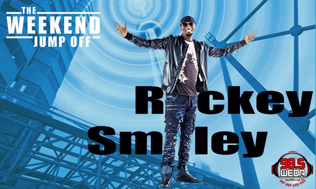 weoa985's tweet photo. Think you've gotta wait til Mon for @TheRSMS?! NOPE...tune in RIGHT NOW for the #WeekendJumpOff! #RSMS #WEOA985 #LoveLocalRadio https://t.co/hmEHPFmjJp