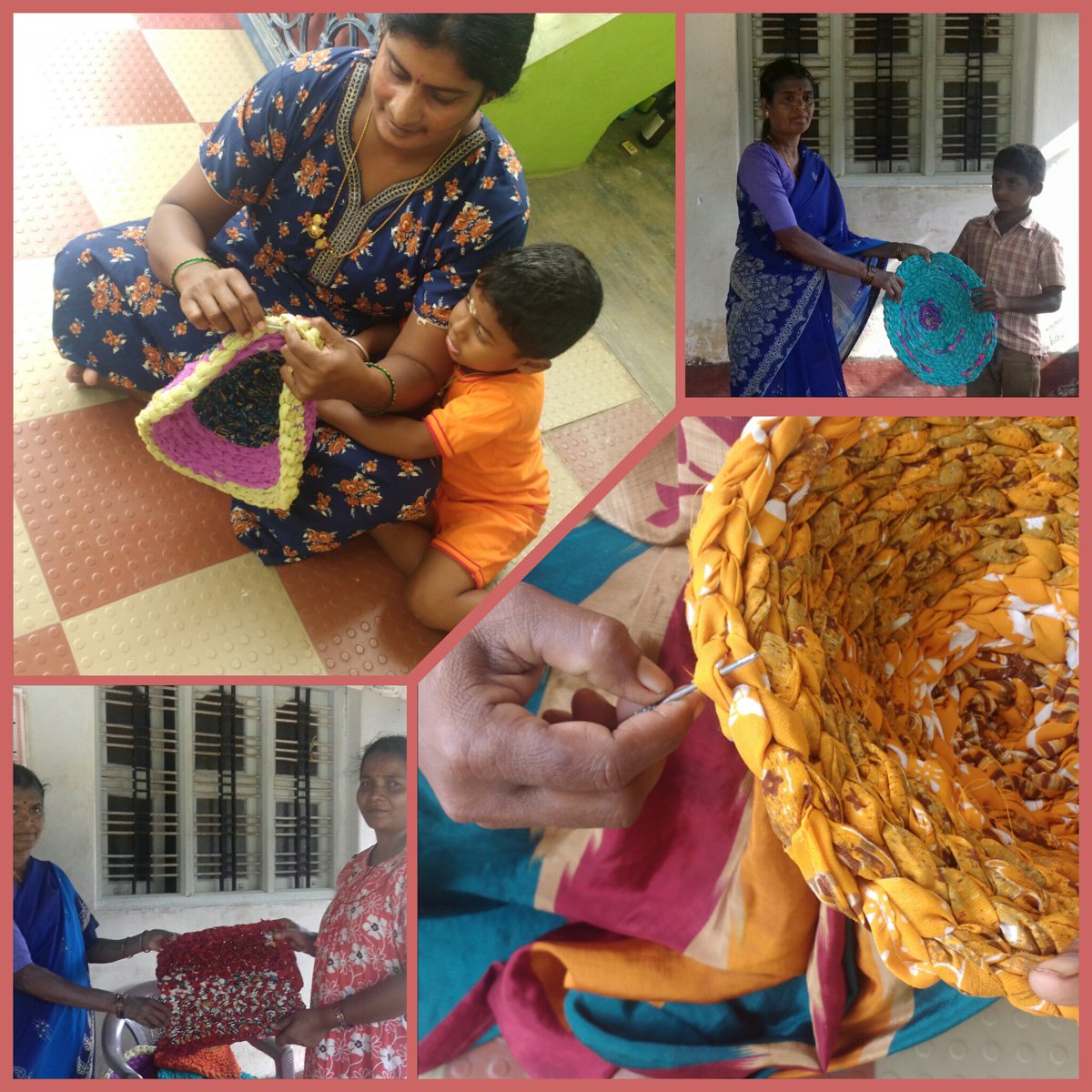 shwe1997s's tweet photo. Reuse of saree and making door mats.
@sujitlalwani @BharathGC @iU_KunalJain #ReuseResource
@CharlesBatte @vaidyaashish @Jenita40936556 @adadofficial #i3 @iUeMagazine @i3official https://t.co/PtgSkXRKQe