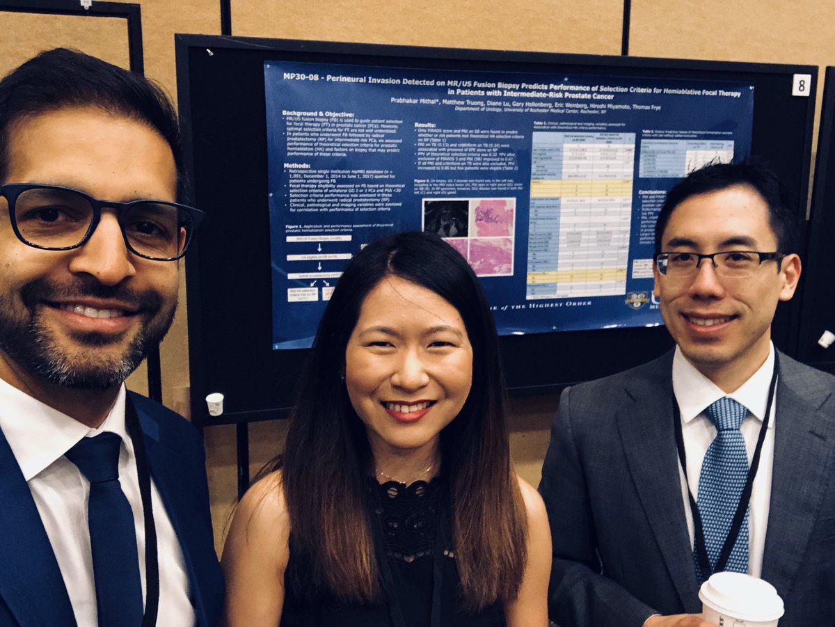urobotD's tweet photo. Perineural invasion on MRI/US fusion biopsy predicts performance of selection criteria for hemiablative focal therapy in intermediate-risk CaP. #AUA18 @URMCUrology @UR_Med @prabhakarmithal @MTruongUrology https://t.co/pknv9HluP0