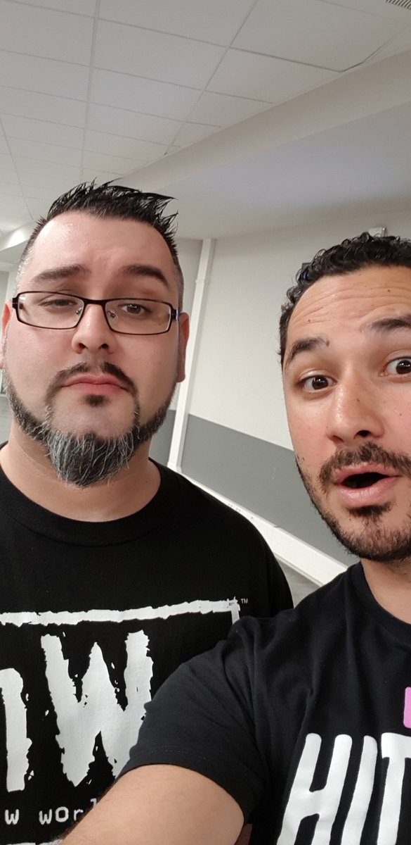 sylvainguern's tweet photo. The blue meanie is VIP @PWrestlingMaick #WWEParis #packVIPWWE @AxellentGarcon @98enigma @JPCatch @WWEenFrance https://t.co/AD5YXmWhxx