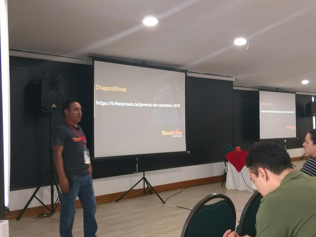 CLOJUG's tweet photo. Accede a las diapositivas de @CesarHgt  #JaverosCol18 #RestSecurity https://t.co/uOpZZu336h