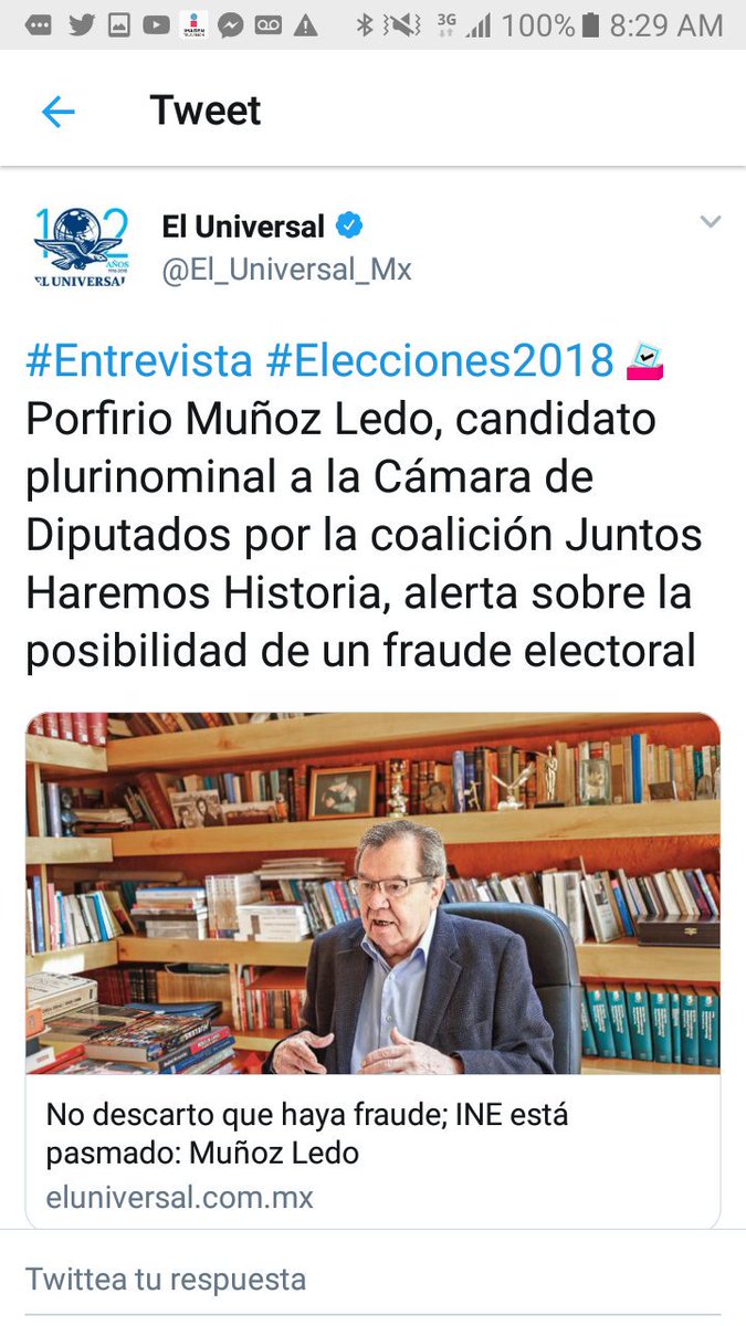 ivonnemelgar's tweet photo. ¿Tú también Porfirio Muñoz Ledo con el síndrome de Zelig?
Porque en una entrevista se asume sensato y habla de la imposibilidad de un fraude.
Pero en la otra busca el aplauso de la masa sospechosista y alerta que ahí viene el lobo...
Muy penoso. https://t.co/WDuuX4AoA3