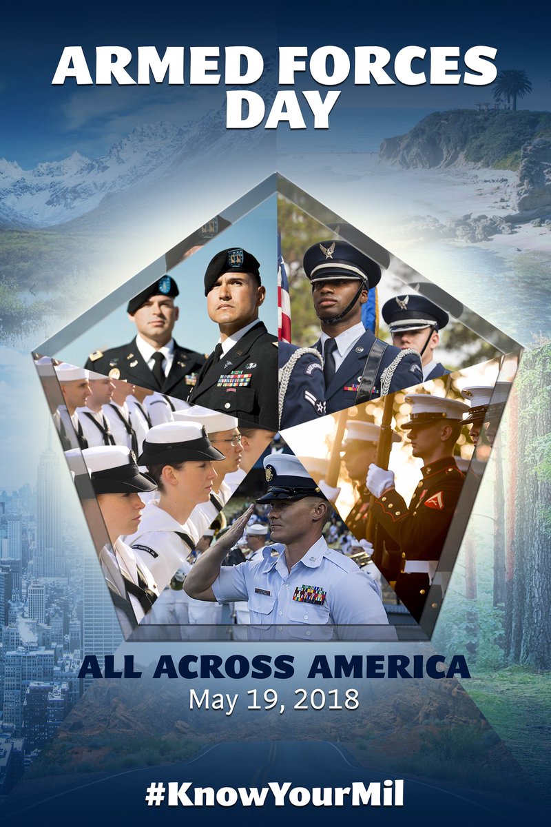 DogTagBrewing's tweet photo. Happy #ArmedForcesDay! "Armed Forces Day...marks the first combined demonstration by America's defense team of its progress, under the National Security Act," -President Truman, Presidential Proclamation, 2/27/1950. Posters courtesy of AFDHistory, DOD. https://t.co/1tFMQOFq7Z