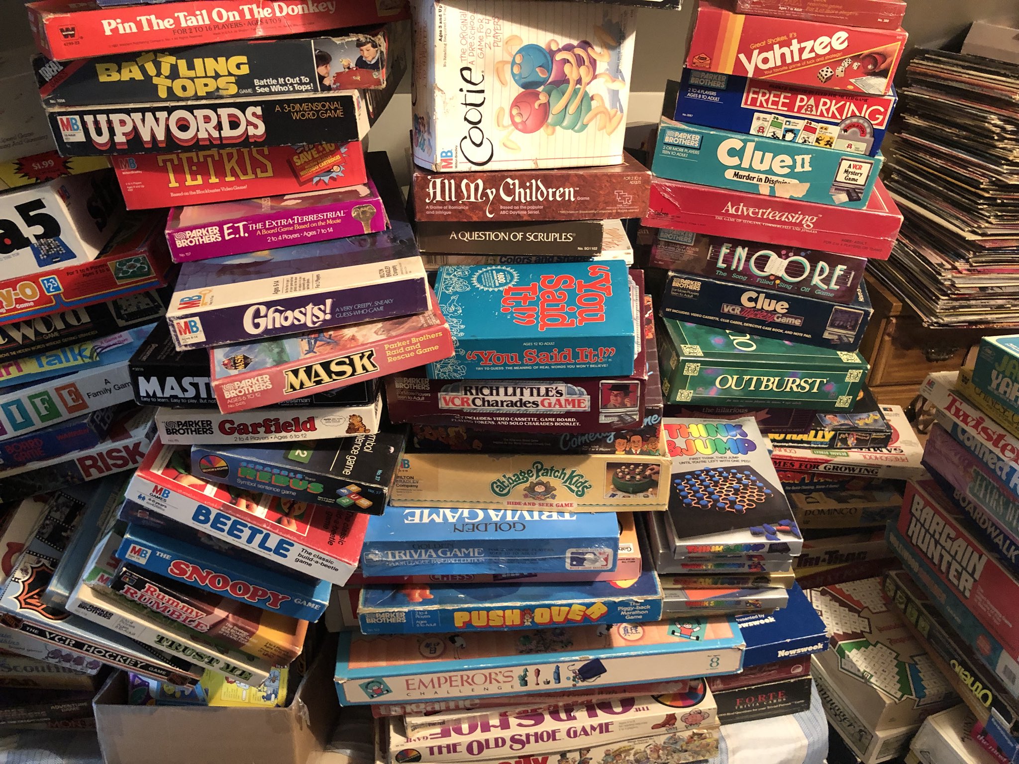 Pile Of Board Games
