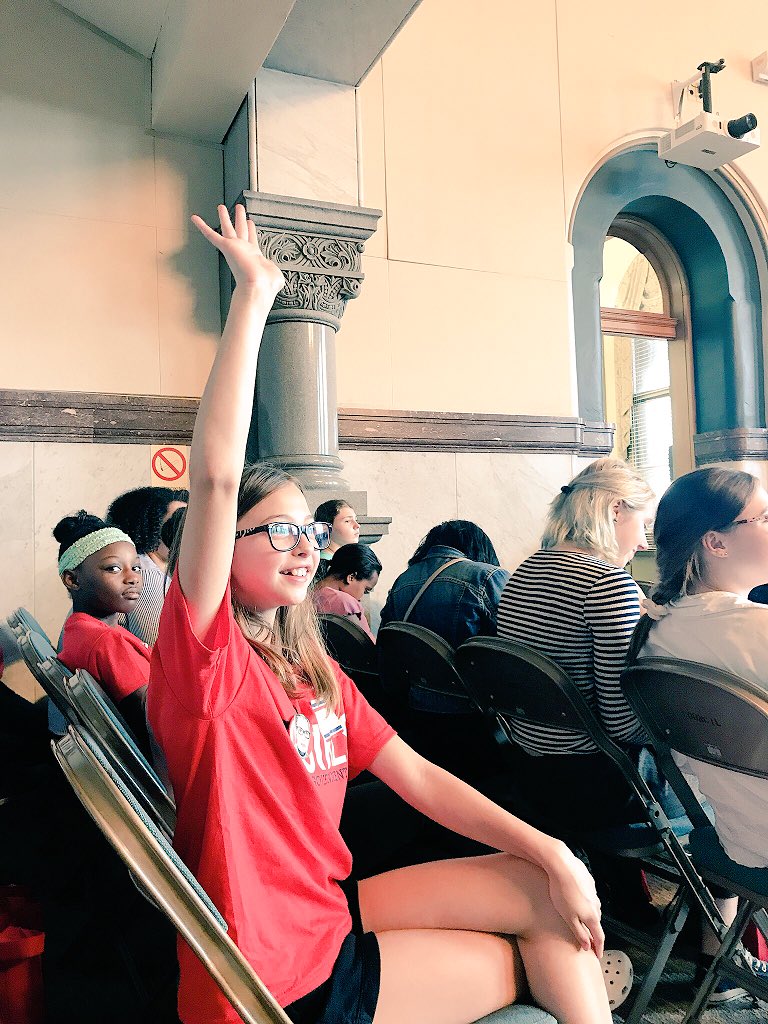 AliTrianfo's tweet photo. .@DeniseDriehaus on what government looks like when women lead #GirlsInGov2018 #TheFutureIsFemale https://t.co/KUsowafvW5