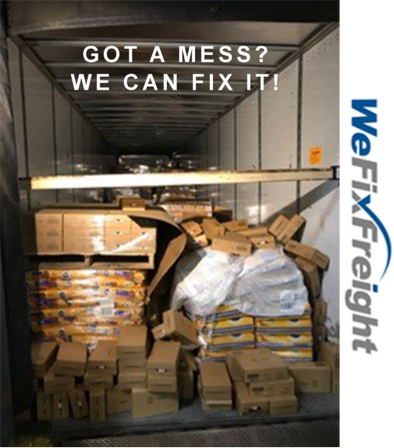 WeFixFreight's tweet image. Does your stock like this when it arrives? We can make sure that’s a problem of the past. #restack #redelivery