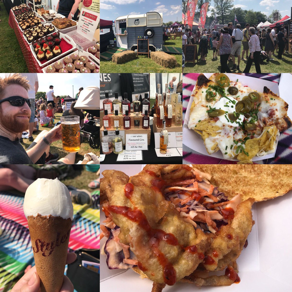 WhereTheresCake's tweet photo. What a glorious day at the South Gloucestershire food and drink festival today @SouthGlosShow https://t.co/ySU03NXD2Z