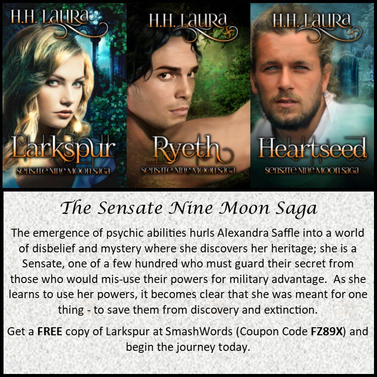 Larkspur #Sensate Nine Moon Saga FREE
#Fantasy #sciencefiction #telepathy #telekinesis #full_length_novel #FREE_BOOK Coupon Code FZ89X
smashwords.com/books/view/104… … … … …
Book 1 of a 3 Book Series (Larkspur, Ryeth &amp; Heartseed) #readers