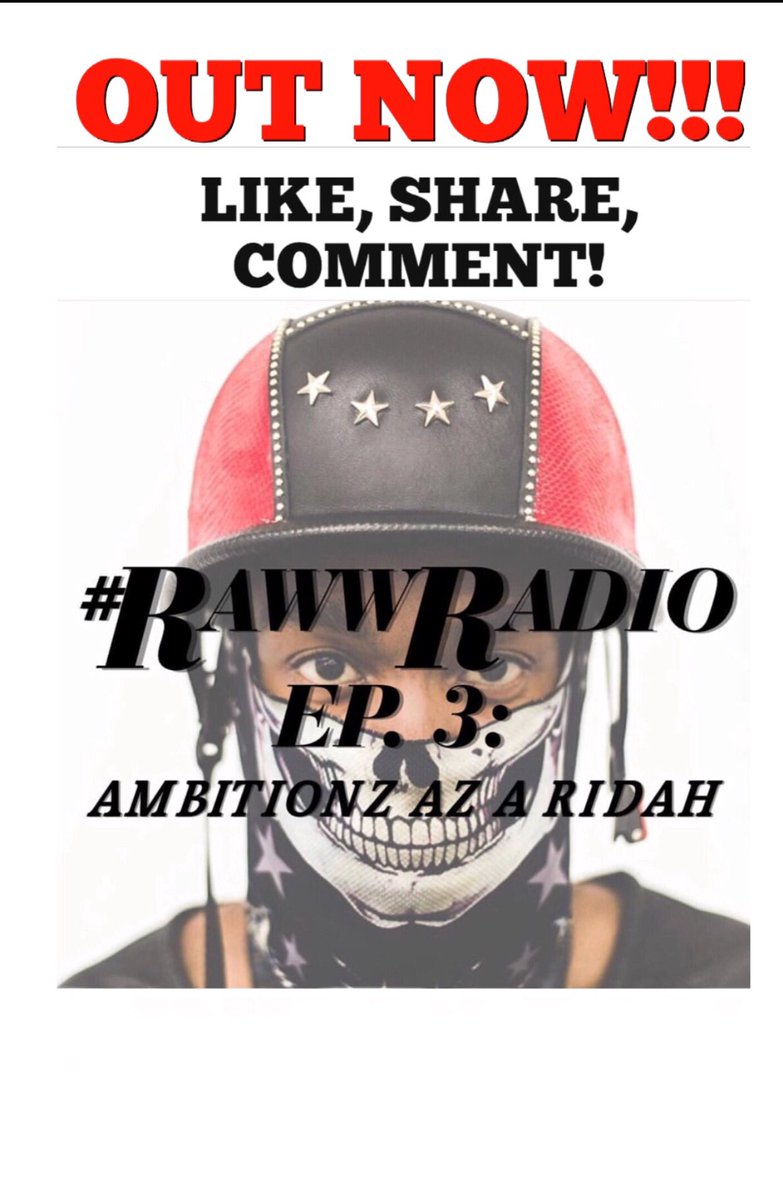 RenownedArt's tweet photo. Episode 3 of #RAWWRadioPodcast is now up on https://t.co/gfFI0eFH9d!!

This months guest 
@BespokebikeLife ! https://t.co/FIdLvPwxkw