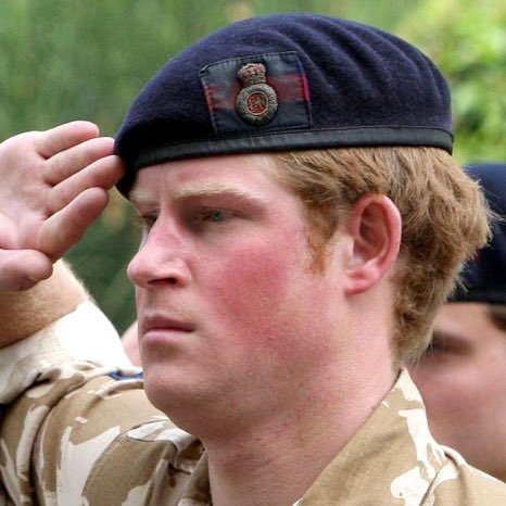 FriendEden100's tweet photo. Prince Harry served British Army 10yrs. 2 Tours of Duty (Combat) in Afghanistan-What have Trump's sons done for US? https://t.co/RuRfjsCJFy
