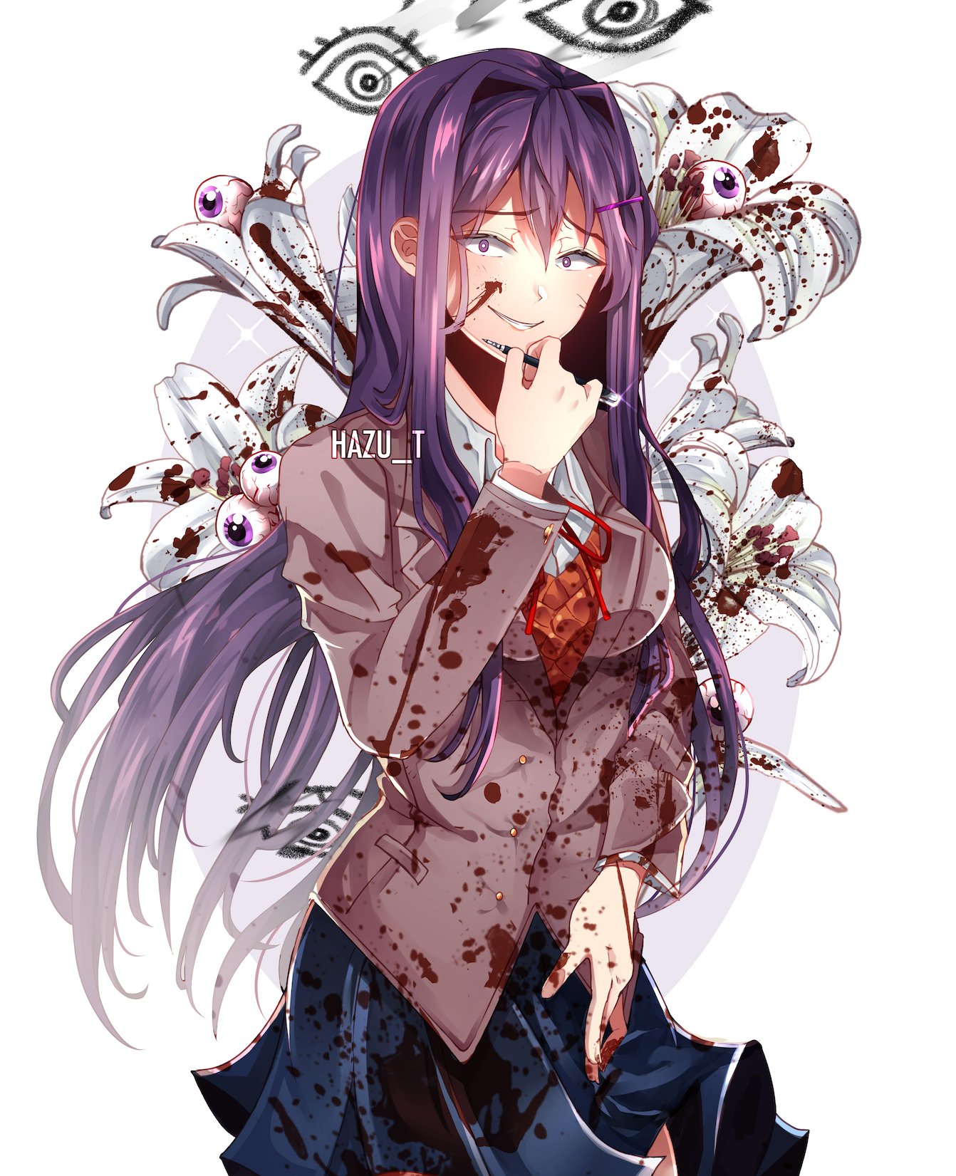 Eudemon Ar Twitter Cool Beauty And Chaotic Beauty Artist Hazu T Game Doki Doki Literature Club Source T Co Ko0hbzykiv Bocahmitos Game Fanart Yuri Yandere Kawaii Kowai Dokidokiliteratureclub T Co Nmkutjzoey Twitter