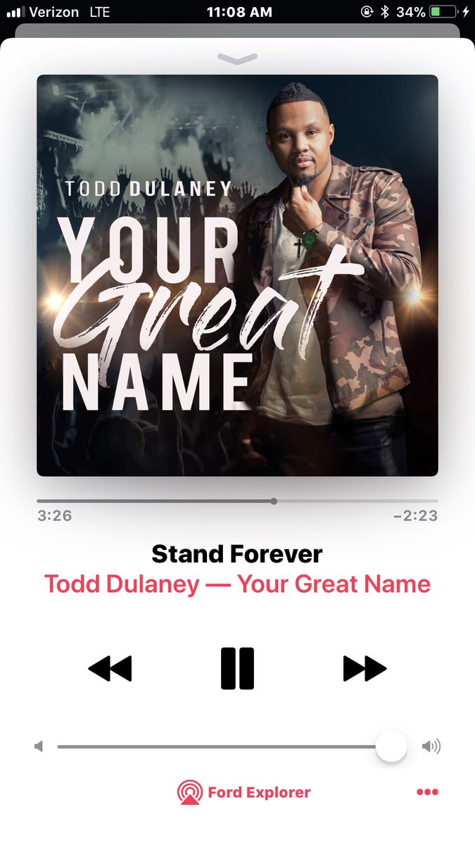 Calling your name, Calling your name we won’t QUIT! Seeking your face, Seeking your face we won’t STOP! My favorite🔥 @ToddDulaney 🙌🏾 #yourgreatname