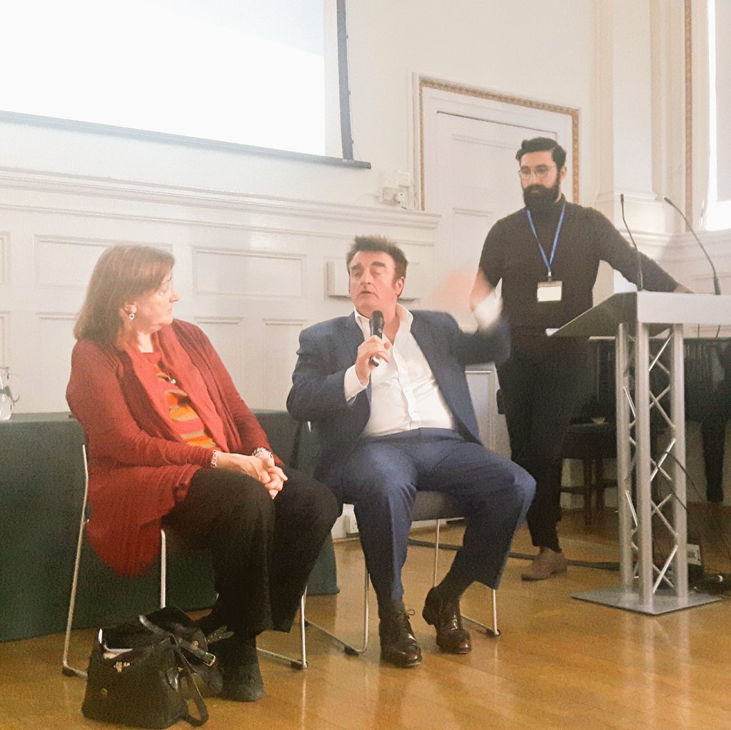 RepF's tweet photo. Republican Q&amp;A with MPs @emmadentcoad and @TommySheppard. Led by @Azacheragwandi. Not the #royalwedding #AERM2018 https://t.co/HLhYcjtCWG
