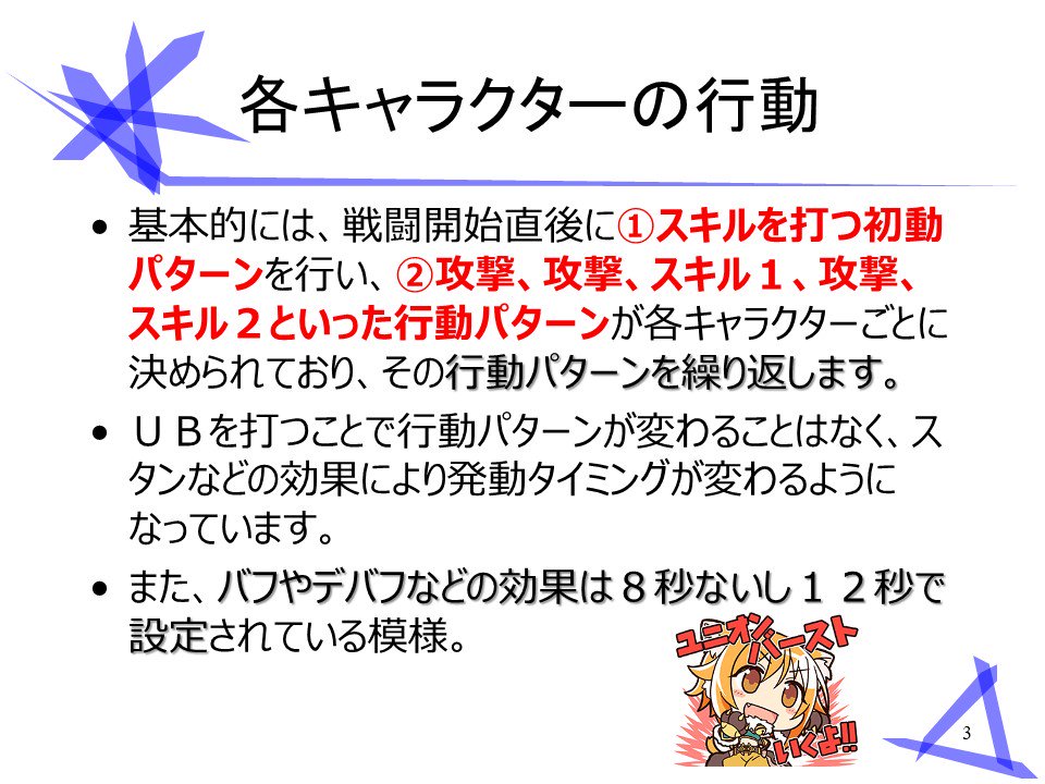 プリコネ データとか色々 Twitter