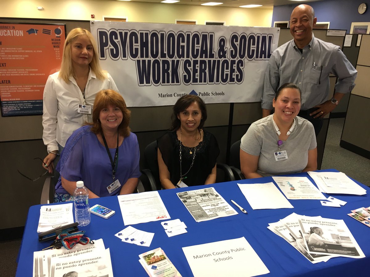 lopezlocus's tweet photo. Marion County Public Schools &amp; the Psychological and Social Services Department representing at the Community Help, Hope &amp; Resources Fair to help our brothers and sisters from Puerto Rico. https://t.co/XZH5NG84XX