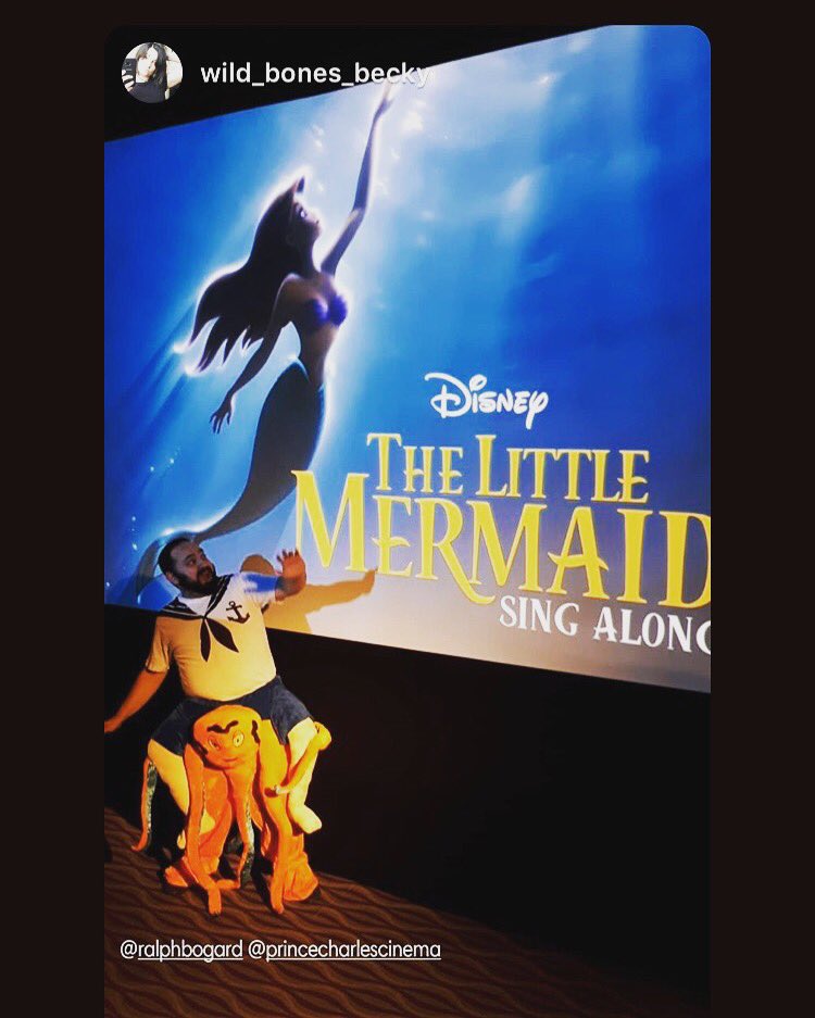ralphbogard's tweet photo. My first #LittleMermaid #SingAlong @ThePCCLondon today was fun and also SOLD OUT!! #LookAtThisStuff excited for the upcoming screenings! Book now! https://t.co/80Uh4AyiCV