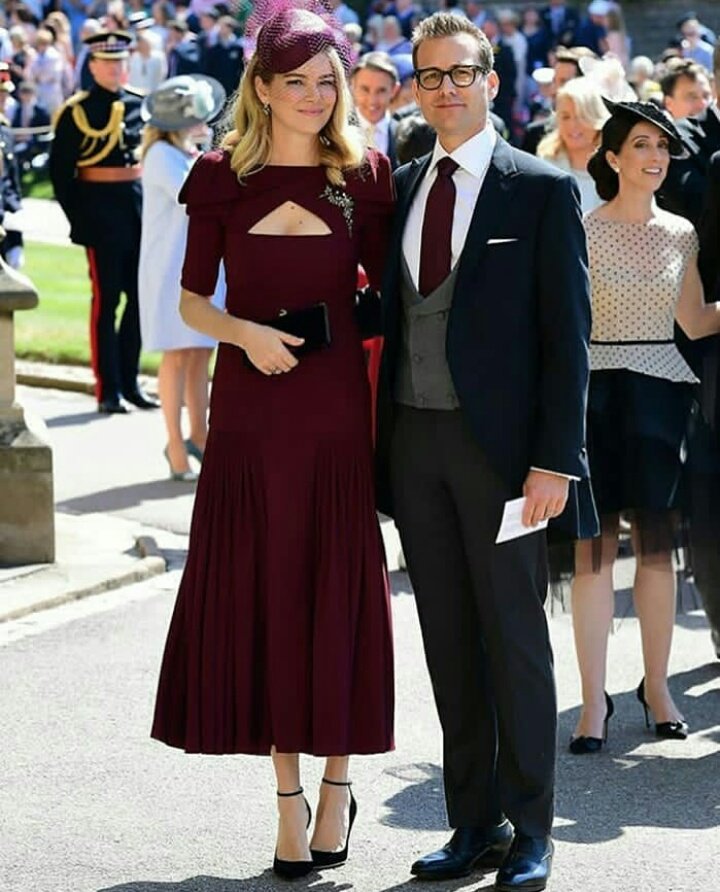 BrightandBride's tweet photo. Gabriel Macht and Patrick J. Adams graced the Royal occasion with their beautiful spouses ❤
#RoyalWedding 
.
#RoyalWedding2018
#Brightbeautifulandbridal
#BbbRoyalWeddingUpdates #PrinceHarry #MeghanMarkle https://t.co/VJXvuLXGLO