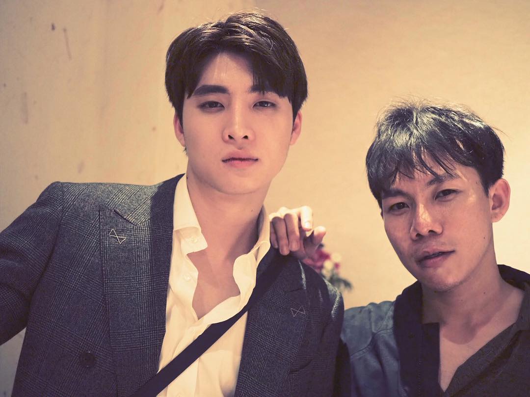 SYNOM34N's tweet photo. [IG's Zaanookk]  Finally !!
หล่อเกิ๊นนน บางที คืนนี้จะหลับตาลงเช่นไร คิดถึงงงงงง~~~ 
@m34nismind
#m34nismind #lovebychanceseries 
#TUSexyBoy #GSENTERTAINMENT https://t.co/ucaRNnaPRV