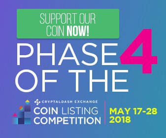 01CoinTeam's tweet photo. Don't forget to vote for 01coin in the @CryptalDash #CoinListingCompetition. This weekend only, you could earn double or triple the votes for $ZOC so vote today! https://t.co/a7ZyAmjhSs
#CryptalDash #crypto #cryptocurrency #cryptolife https://t.co/LrAcwl6lSA