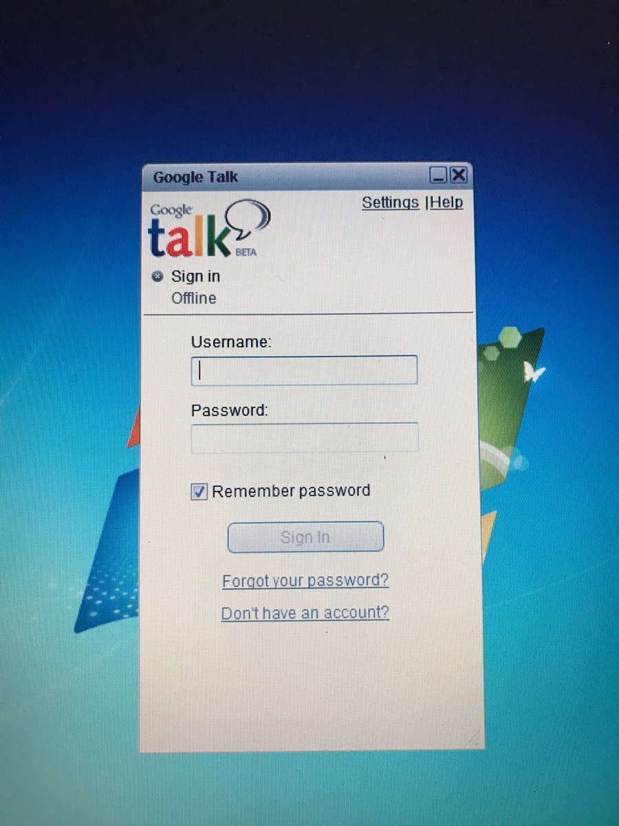 vincentmohr's tweet image. Hello old friend. Logged into my ancient ThinkPad and was reminded of one of Google’s best BETA apps ever. #Googletalk #BETA