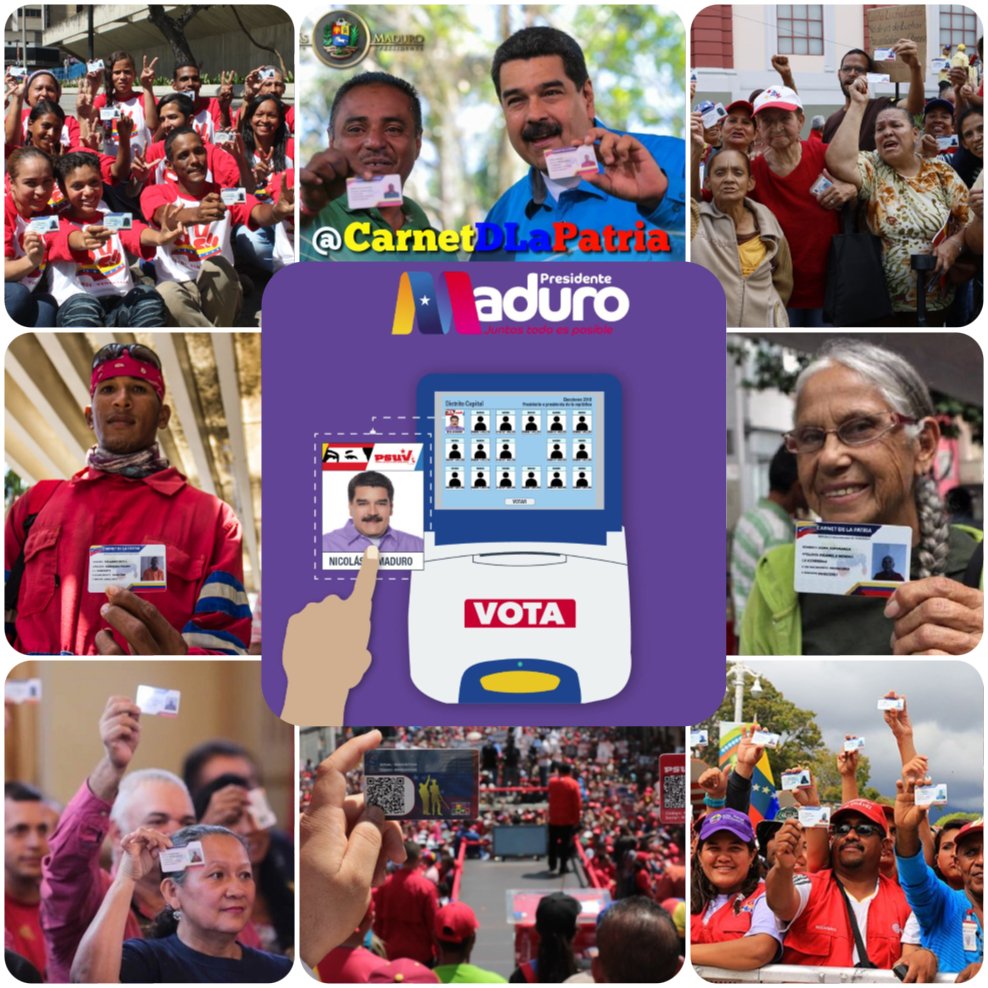 CarnetDLaPatria's tweet photo. || Mañana no olvides llevar tu .@CarnetDLaPatria y luego de Votar, registrate en el #PuntoTricolor más cercano. #YoSiVoto
¡VENEZUELA DECIDE! 
¡Tu Voto es Importante!   #VenezuelaEsDemocracia  #TodosAVotarEl20M https://t.co/HTeAnq9C6S
