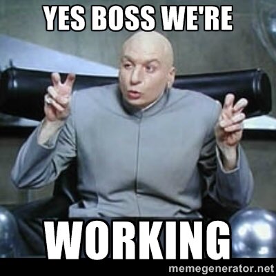 Its_MickeyD's tweet photo. When you’re boss is gone all week for vacation, is it his vacation or is it really yours #BossesBeLike ... https://t.co/gwCioo4kU4