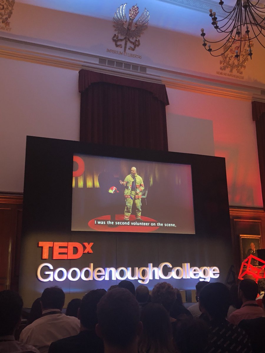 tedxgoodenough's tweet image. Our first video talk features firefighter Mark Bezos on life lessons he’s taken from his career! #TEDxWhatNext