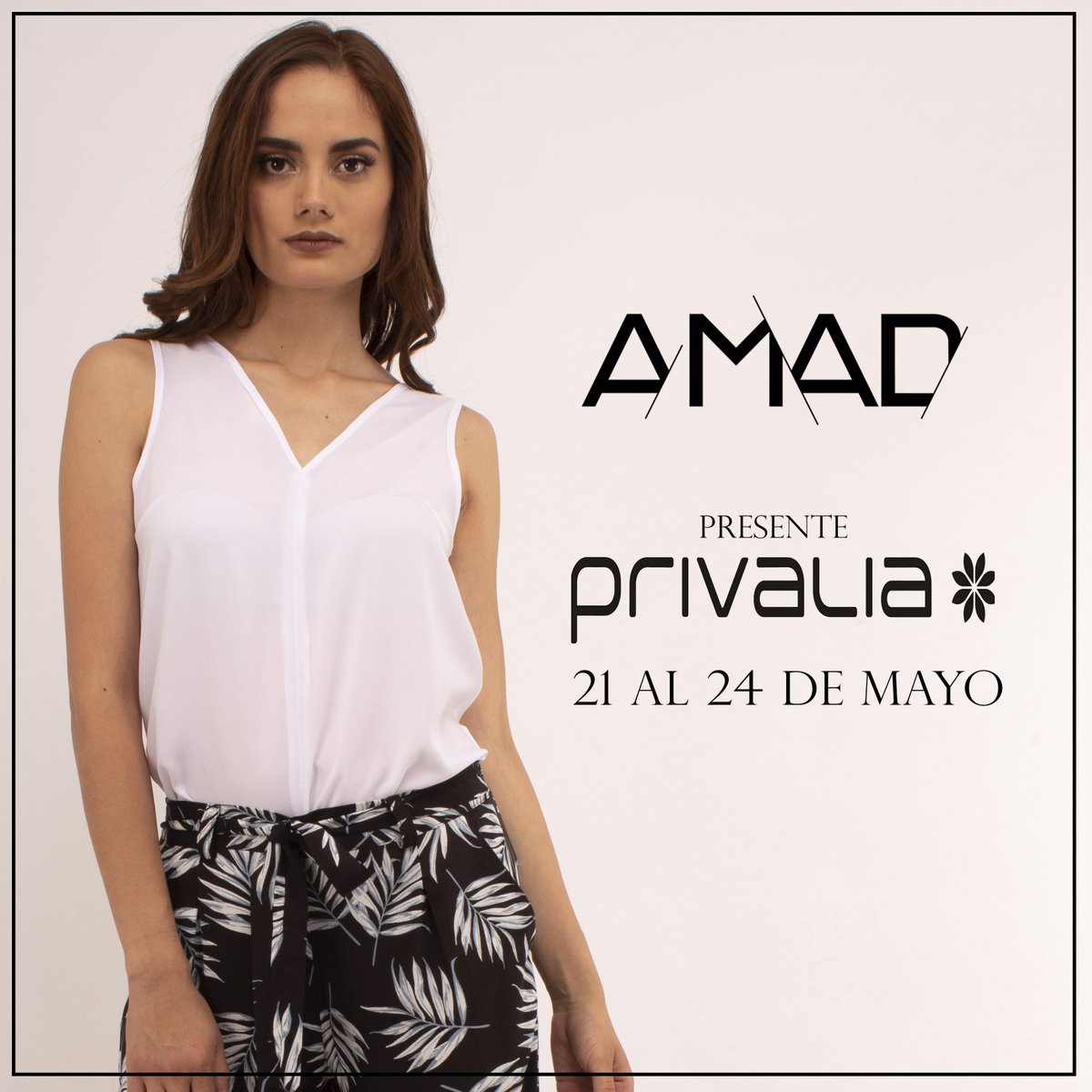 AMADmexico's tweet photo. Encuéntranos en Privalia del 21 al 24 de mayo.
Grandes descuentos hasta del 70% https://t.co/6PcVcr156C