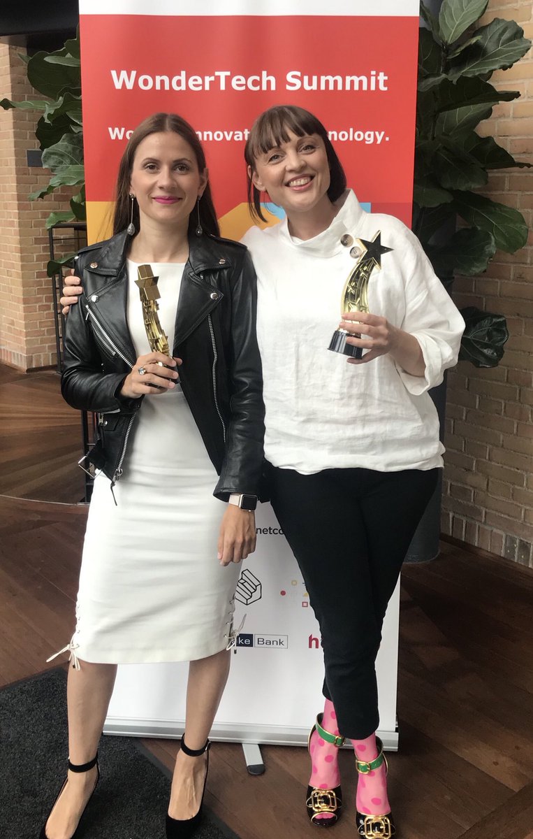 suNordic's tweet photo. Congrats to our faculty Sahra for winning Rising Star of the year and our CEO @DARE2dk for winning Investor of the Year at #wondertechsummit today #womenintech #nordicmade #cphftw #SUnordic https://t.co/m2ggZfrt7b